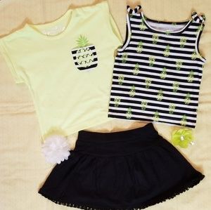 Free Style Revolution | Toddler Girls Skirt Set 2T